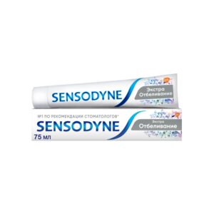 Sensodyne Ատամի մածուկ 75մլ Հավելյալ սպիտակեցում