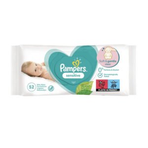 Pampers Baby Խոնավ անձեռոցիկներ 52հտ Զգայուն