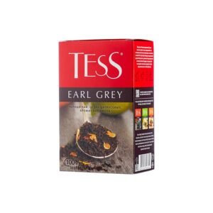 Tess Թեյ 100գր Կոմս մոխրագույն, տերևային, սև